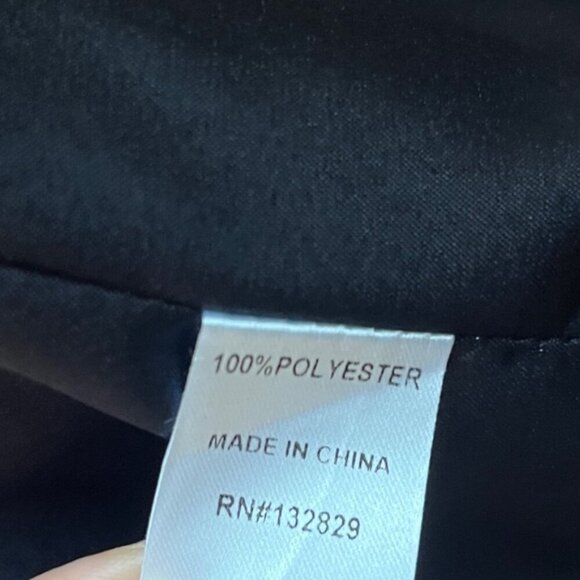 Superdown Madeline navy blue blazer dress Sz S - Picture 11 of 16